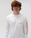 t. Weeyn Heart binary code on sleeve men's t-shirt front view