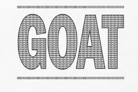 t. Weeyn GOAT greatest of all time binary and ASCII code unisex design
