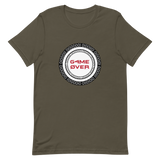 t. Weeyn Game Over binary code women and men's army green tshirts