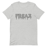 t. Weeyn FREAX Linux inspired with corresponding flowing binary code men and women's grey unisex short sleeve tshirt