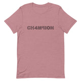 t. Weeyn CHAMPION (CH4M9ION) binary code men and women's heather orchid unisex  short sleeve t shirt