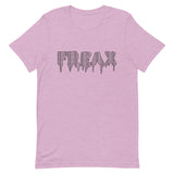 t. Weeyn FREAX Linux inspired with corresponding flowing binary code men and women's lilac unisex short sleeve t-shirt