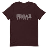 t. Weeyn FREAX Linux inspired with corresponding binary code inside Oxblood black men and women t-shirt