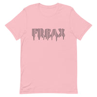 t. Weeyn FREAX Linux inspired with corresponding flowing binary code men and women's pink unisex short sleeve t-shirt
