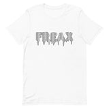 t. Weeyn FREAX Linux inspired with corresponding flowing binary code men and women's white unisex short sleeve t-shirt